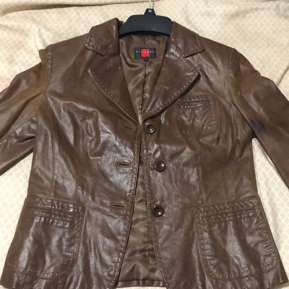 Gallery Jackets & Blazers - Leather Blazer